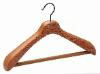 Luxury wooden hanger for garment 5