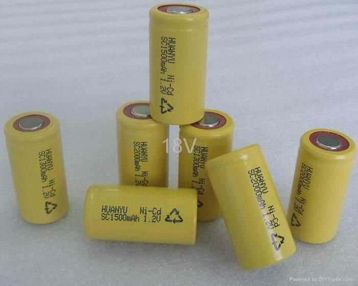 NI-CD  SC2000 sintered power tool  battery  4