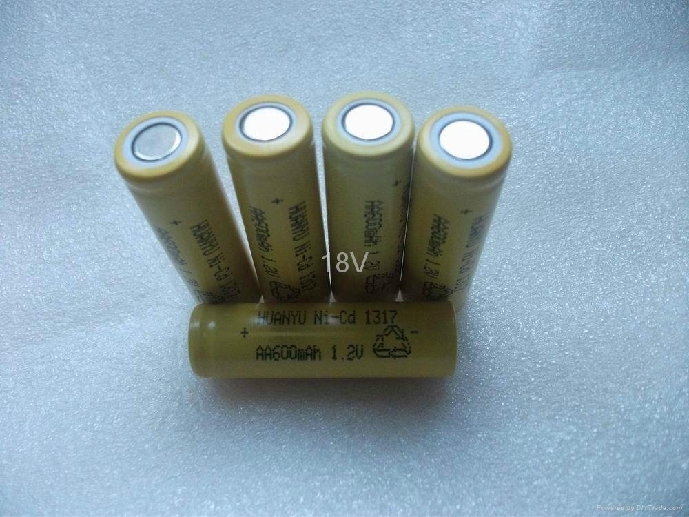 NI-CD AAA350 AA300 battery for solar light 2
