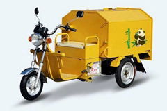 Electric garbage tricycle good for