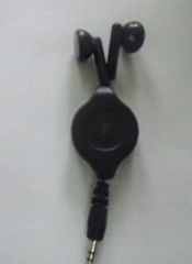 retractor earphone