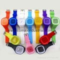 Fashion jelly square silicone sport