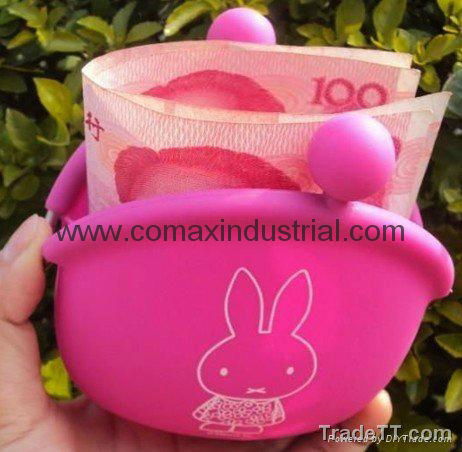 Silicone Fashion Coin Purse  3