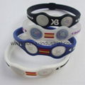 Popular silicone XB balance bracelet 1