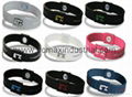 Popular silicone bracelet with ion