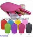 Fashion silicon cosmetic bag