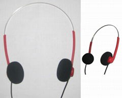 lightweight aviation headphone