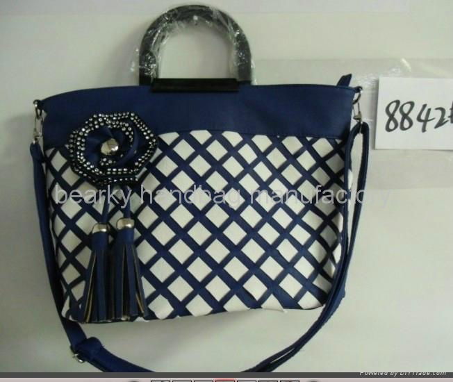 2012  new design Africa PU fashion lady's handbag