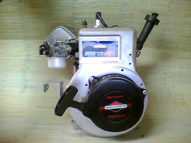 B & S-6.5HP vertical shaft engine snow-specific  4