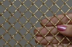 supply Different Colors Brass Decorative Mesh