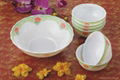opal glass 7pcs soup bowl set