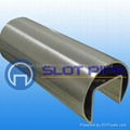 stainless steel single slot tube  1