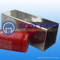 stainless steel square tube mirror polish