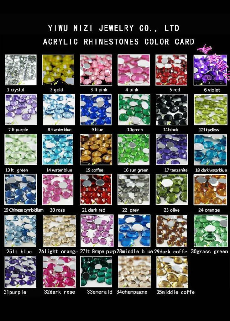 acrylic rhinestones wholesale 2