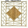 bamboo fence, bamboo garden fence, bamboo screen