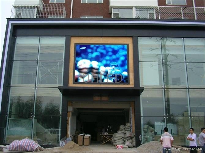 UH outdoor P16mm LED screen videowall fullcolor