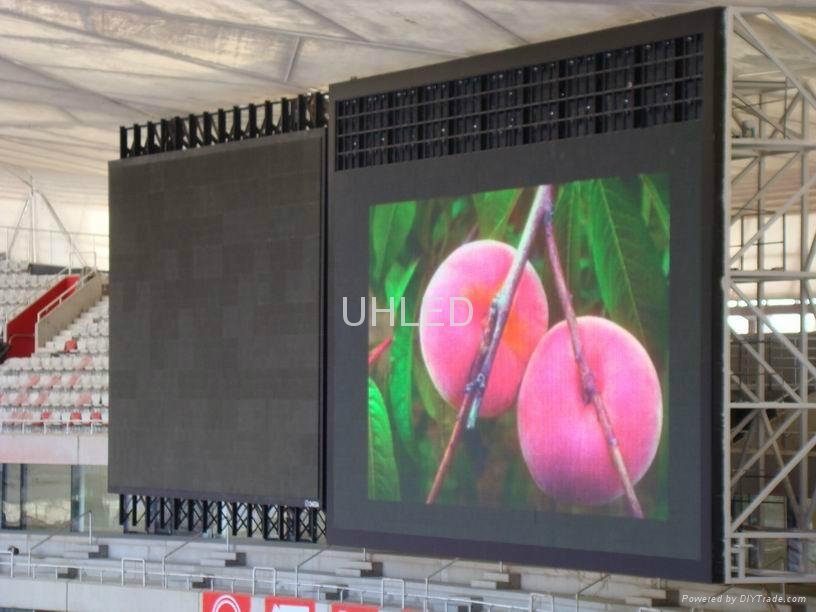 UH outdoor LED screen P20mm video baords fullcolor