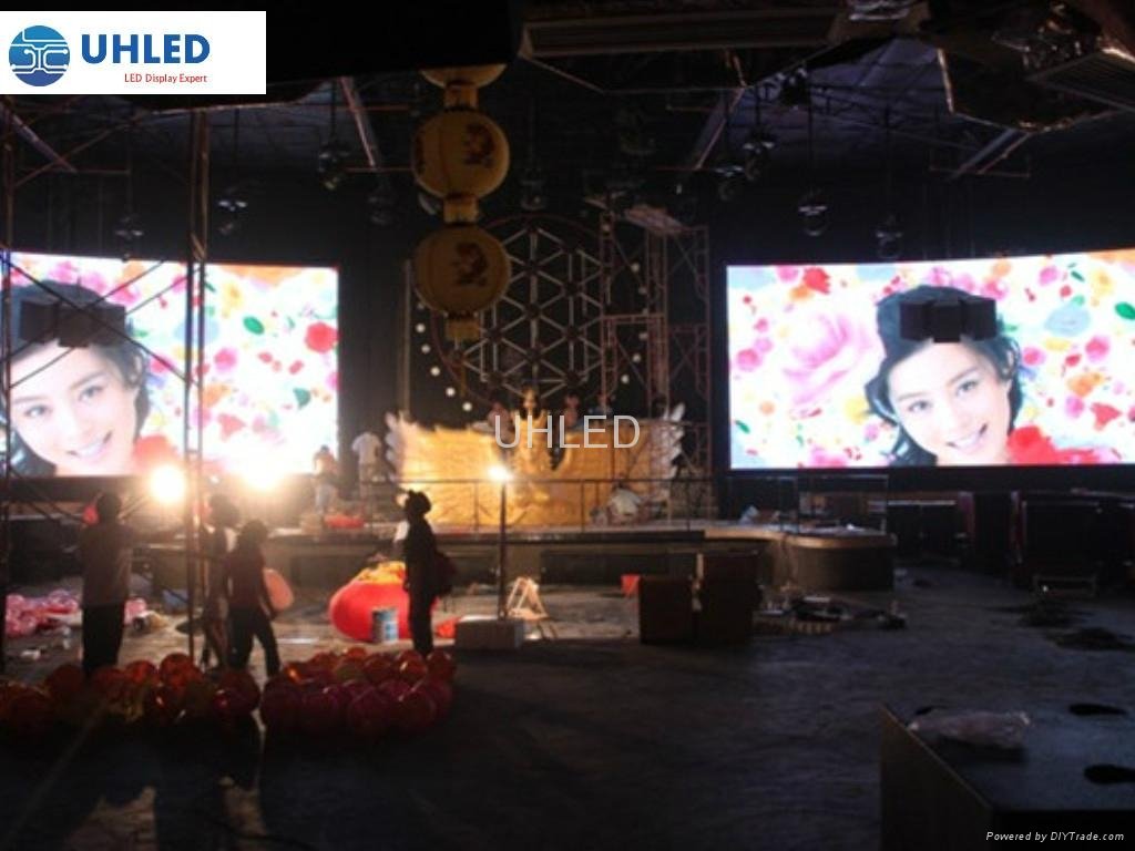 UH Indoor SMD P10mm LED screen hight resolution full color