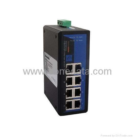 8 port 10/100M Unmanaged Industrial Ethernet Switch