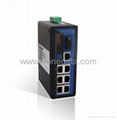 8-port 10/100M Unmanaged Industrial Ethernet Switch 1