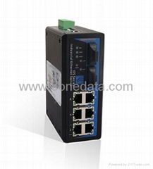 8-port 10/100M WEB Managed Redundant Industrial Ethernet Switch