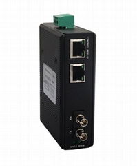 2-port Industrial Ethernet Media Converter