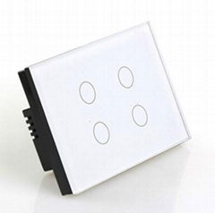 wall touch switch Diamond white