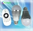  Light Bulb with 4-channels remote  4