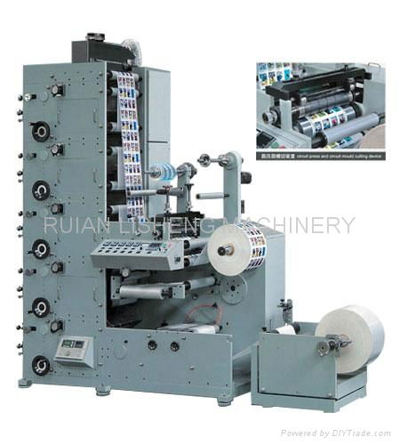 LABEL FLEXO PRINTING MACHINE