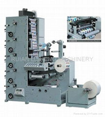 LABEL FLEXO PRINTING MACHINE