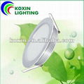 Led down light 12W SMD led ceiling light (with light guide technology)