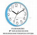 Plastic wall clock for promotion 1