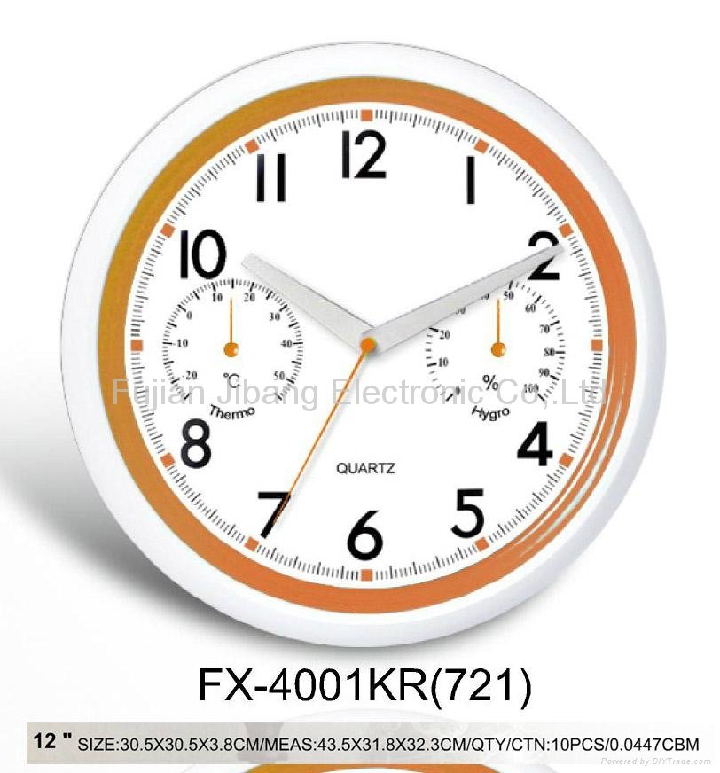 12" Wall Clock for Promotion Gift