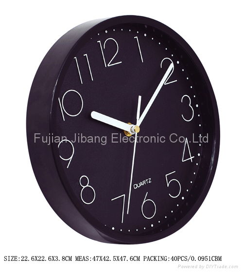 Plastic wall clock for promotion 2