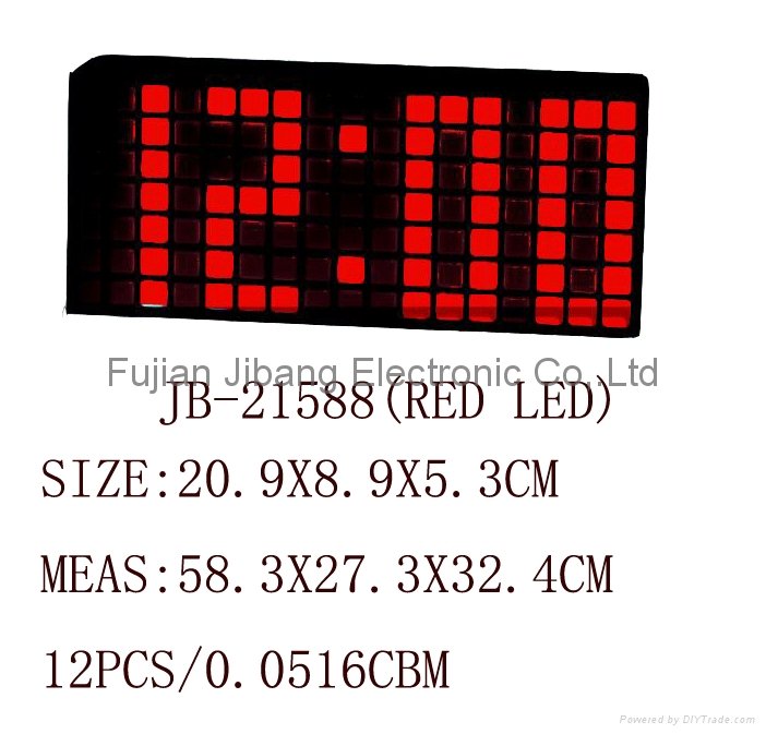 LED Digital Alarm Clock 2