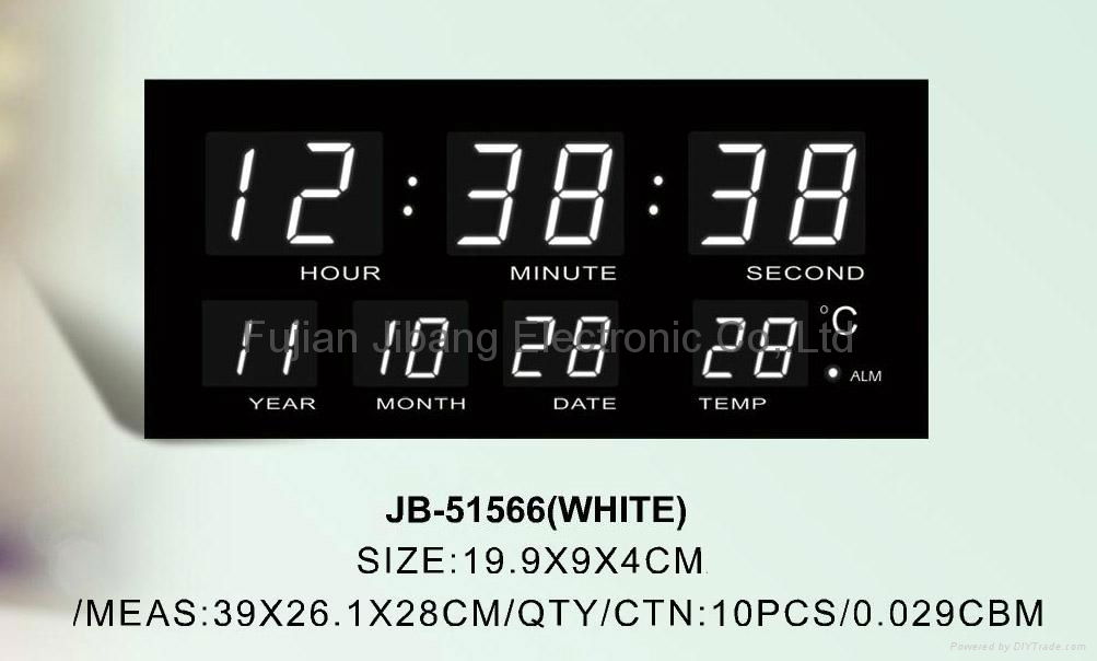 Square LED Digital Clock 3