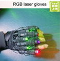  RGB laser gloves with 7pcs laser .stage gloves for DJ Club/Party show 1