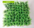 Artificial plastic grass mat