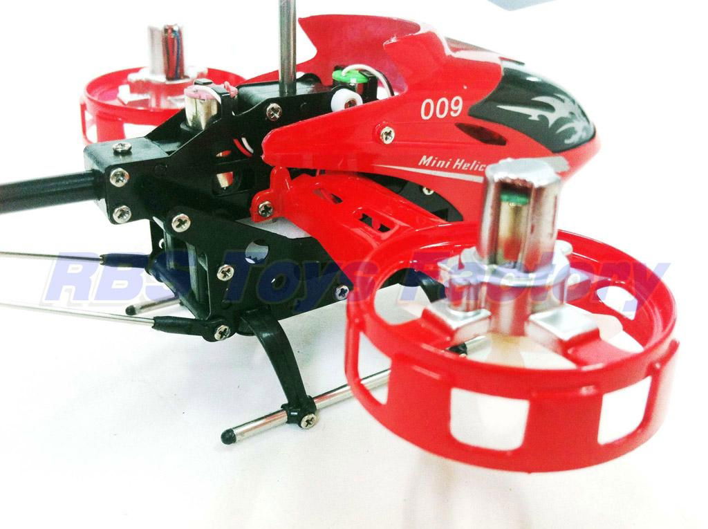 4 channel with gyro double propeller infrared control helicopter  3