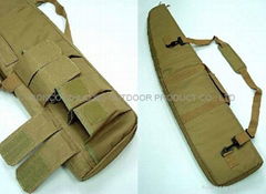 Tactical AEG Rifle Sniper Case Gun Bag Mag Pouch