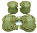 Tactical X Shape Knee&Elbow Protective Pads Set 