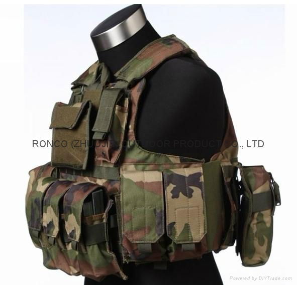 Tactical Heavy Duty MOLLE Combat Vest 3