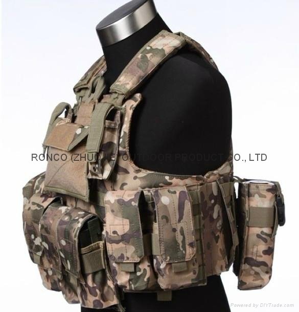 Tactical Heavy Duty MOLLE Combat Vest 5