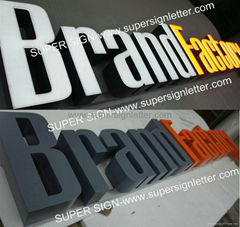 frontlit LED letter