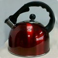 Colourful whistling kettle  2