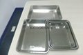 stainless steel square deep tray 3