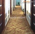 Wilton Carpet Widely Used for Luxury Hotel Corridor Carpet 