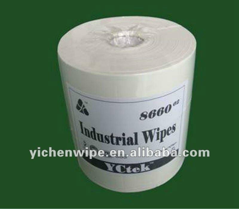 Wood Pulp & Polypropylene Nonwoven Rags for Oils 2