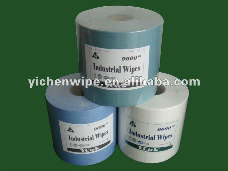 Wood Pulp & Polypropylene Nonwoven Rags for Oils 3