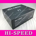 Skybox F3 dual core cpu full HD 1080P satellite receiver support USB wifi Wea 5